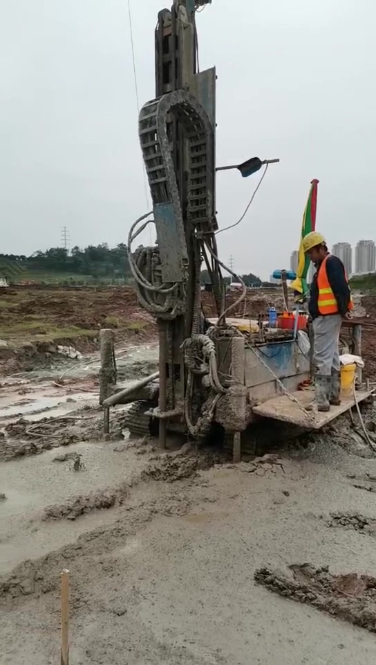 漯河召陵区双管旋喷桩